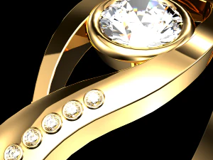 creative ring r20n01 size 8 eu 3D Model