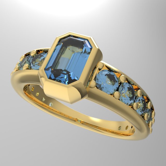 ring k1003n108 size 8 eu 3D printmodel .c4d .max .obj .3ds .fbx .stl .blend