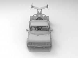 hoonigan ford e-150 econoline 3D Model