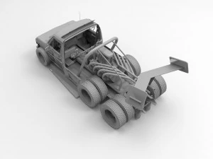 hoonigan ford e-150 econoline 3D Model