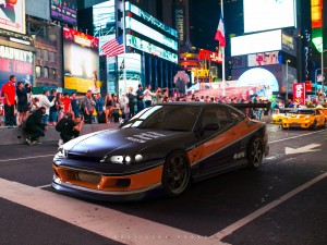 nissan s15 silvia - mona lisa - fast and furious tokyo drift 3D 모델