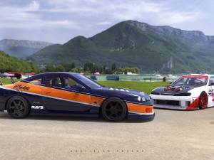 nissan s15 silvia - mona lisa - fast and furious tokyo drift 3D 모델