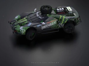 2017 Ford GT Ecoboost Hoonigan 3D Modell