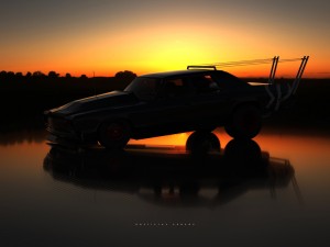 dodge monaco dragstar concept 3D 모델