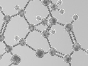 drug heroin molecule 3D Model