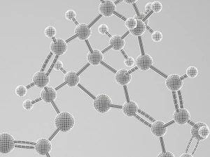 drug heroin molecule 3D Model
