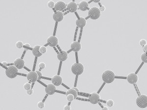 drug heroin molecule 3D Model