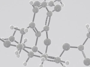drug heroin molecule 3D Model