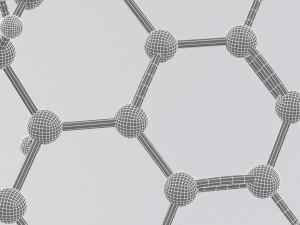 drug thc - tetrahydrocannabinol - cannabis molecule 3D Model