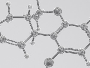 drug thc - tetrahydrocannabinol - cannabis molecule 3D Model
