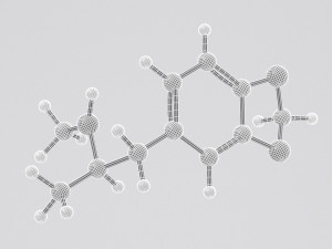 drug mdma ecstasy molly molecule Modèle 3D
