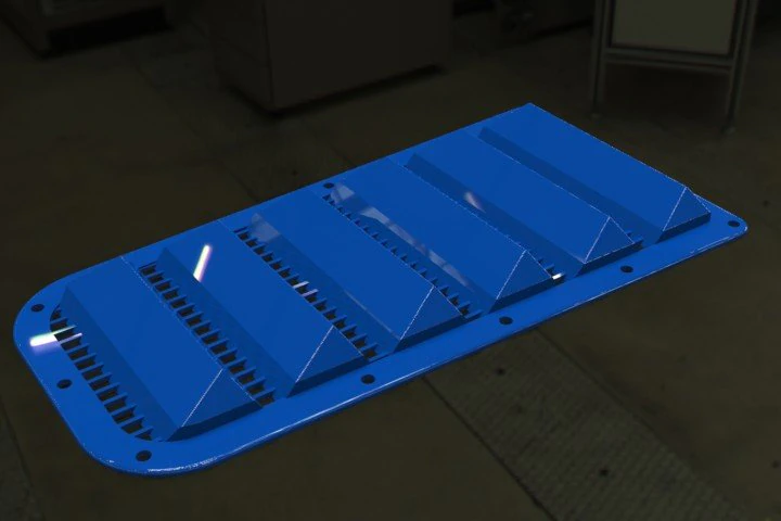 scoop for hood 3D Model .c4d .max .obj .3ds .fbx .stl .blend