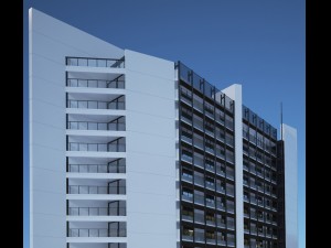 residential building high detailed 3D 模型