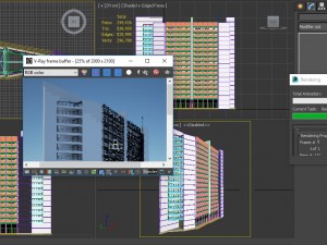 residential building high detailed 3D 模型