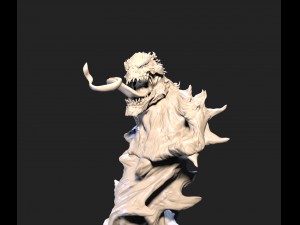 symbiote bust 3d print model Modelo de impresión 3D
