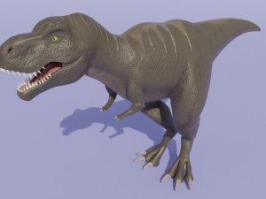 t-rex dinosaur detailed Modello 3D
