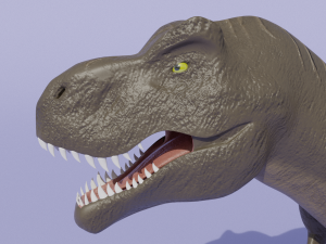 t-rex dinosaur detailed Modello 3D