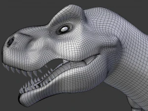 t-rex dinosaur detailed 3D Model