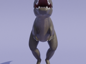 t-rex dinosaur detailed Modello 3D