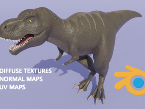 t-rex dinosaur detailed 3D Model
