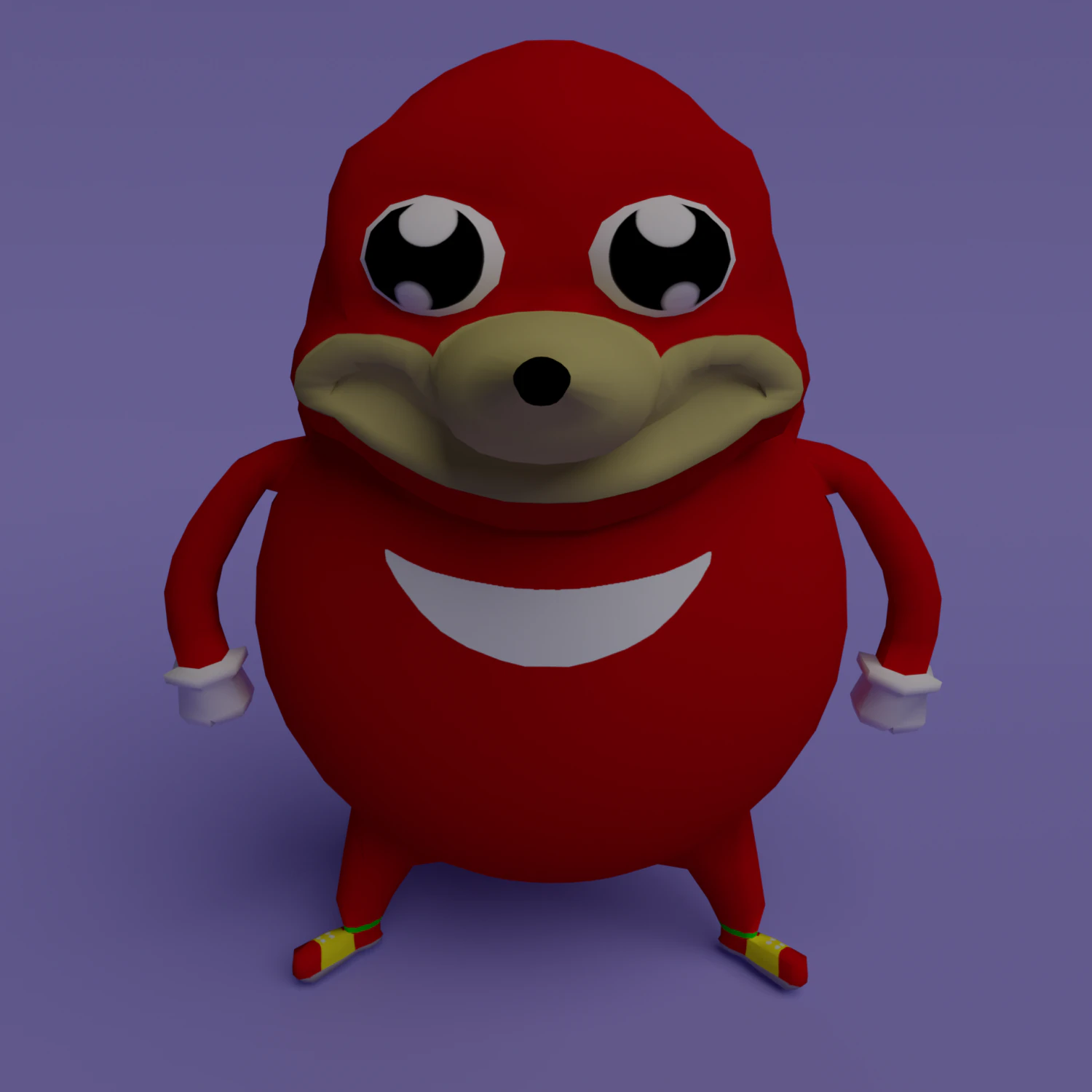 uganda knuckle 3D Model .c4d .max .obj .3ds .fbx .stl .blend 