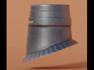 middeleeuwse helm 3D Model