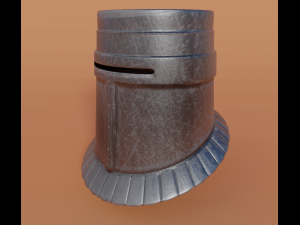 medieval helmet 3D 模型