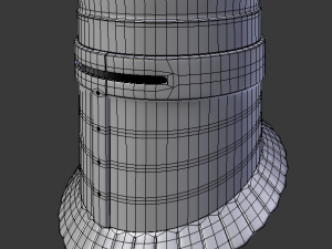 medieval helmet 3D 模型