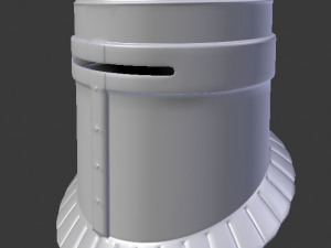 medieval helmet 3D 模型
