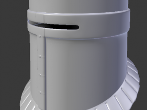 medieval helmet 3D 模型