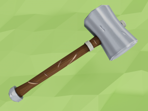 low poly medieval pack Modello 3D