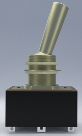 radio part switch 3Dモデル .c4d .max .obj .3ds .fbx .stl .blend 