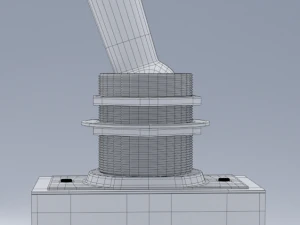 interrupteur de pi&egrave;ce radio Modèle 3D