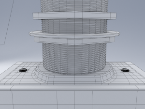 radio part switch 3Dモデル