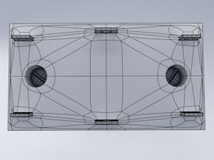 radio part switch 3Dモデル