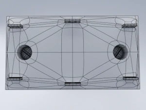 interrupteur de pi&egrave;ce radio Modèle 3D