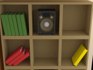 living room interior 3D 模型