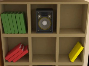 living room interior 3D Model