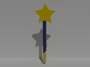 star wand Model 3D