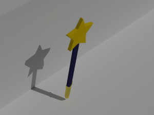 star wand 3Dモデル