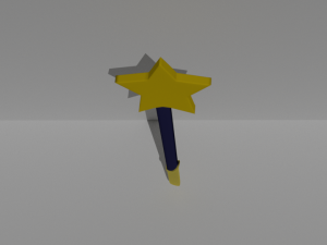 star wand 3Dモデル