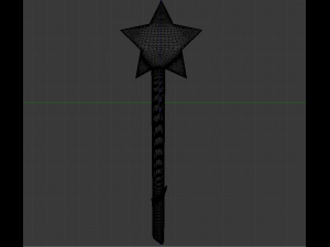 star wand 3Dモデル