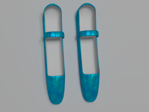 dance shoes 3D Модель