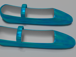 dance shoes 3D Модель