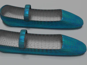 dance shoes 3D Model