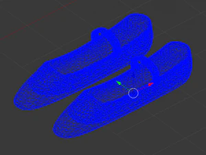 dance shoes 3D Model