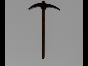 ruined pickaxe Modèle 3D