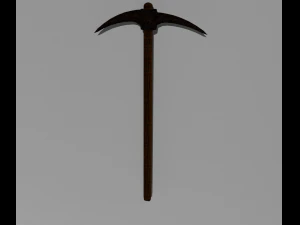 ruined pickaxe 3D Model
