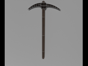 ruined pickaxe Modèle 3D