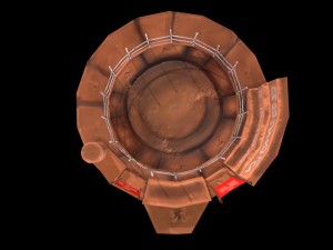 sand arena by sqmix 3D Model
